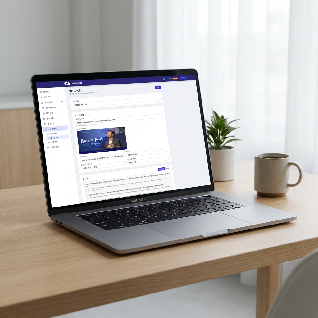 주간 컨텐츠 업로드